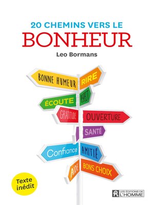 cover image of 20 chemins vers le bonheur